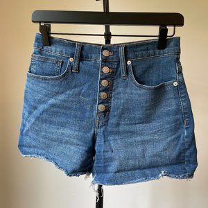 Madewell High-Rise Denim Shorts